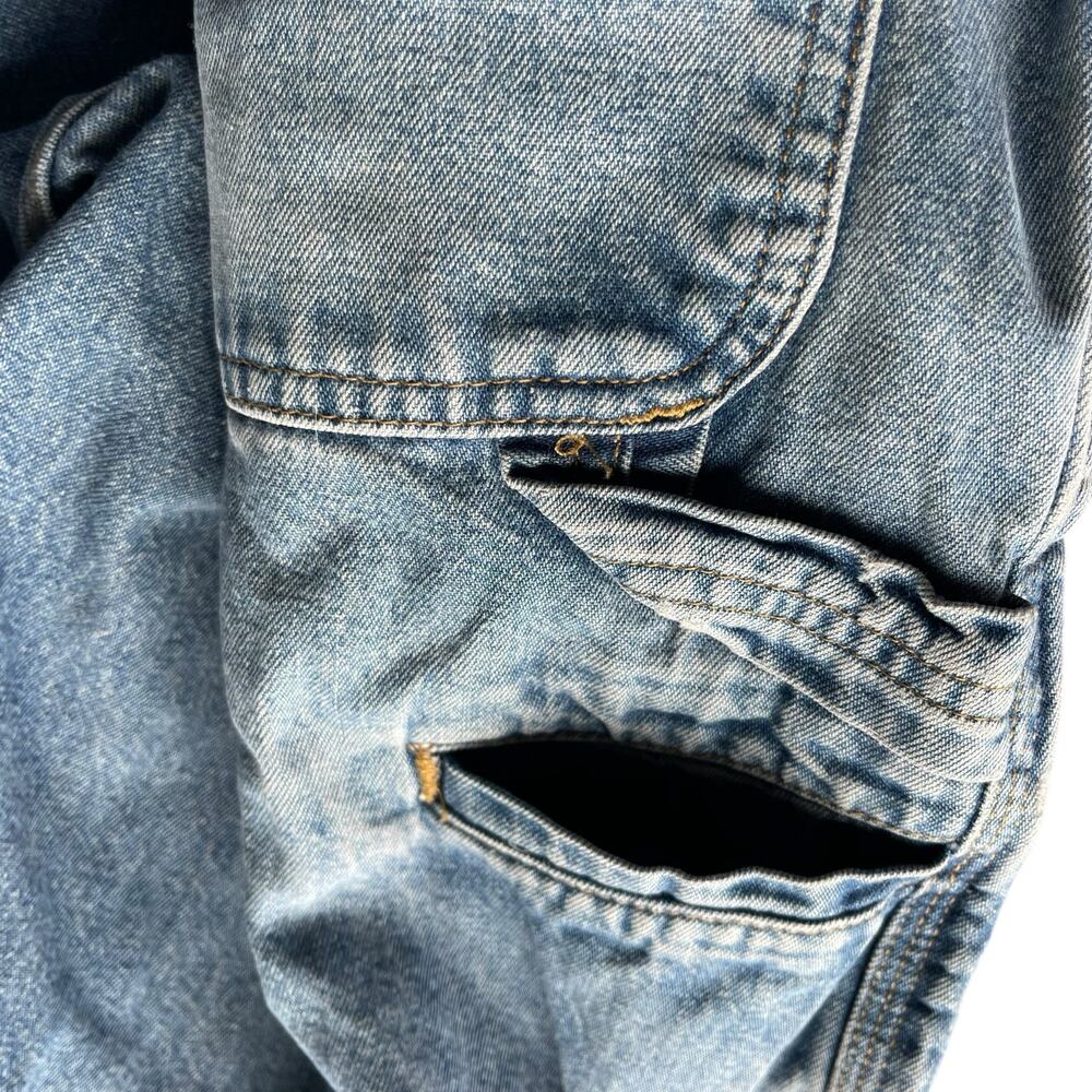 Carhartt Shorts Jorts Vintage Carpenter Washed Denim - Picture 7 of 10